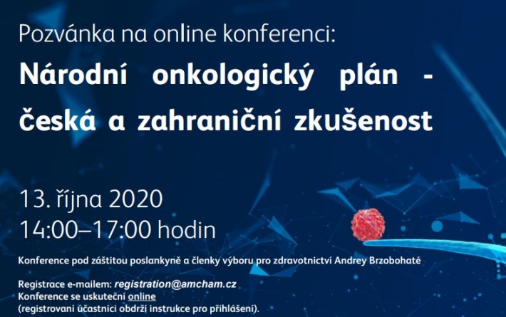Online konference Národní onkologický plán – česká a zahraniční zkušenost