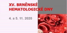 XV. Brněnské hematologické dny 4. - 5. 11. 2020
