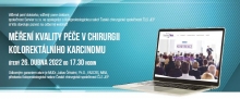 Webinář Měření kvality péče v chirurgii kolorektálního karcinomu, 26. 4. 2022