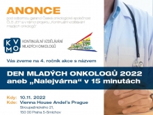 4. ročník Dne mladých onkologů 2022, 10. 11. 2022