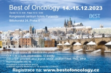 Best of oncology 2023, 14. - 15. 12. 2023 v Praze