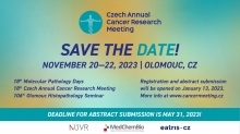 Czech Annual Cancer Research meeting, 20. - 22. 11. 2023