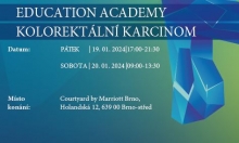 2. ročník edukačního semináře: Education Academy - Kolorektální karcinom, 19. - 20. ledna 2024