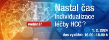 Nastal čas individualizace léčby hepatocelulárního karcinomu? Webinář ČHS, 1. 2. 2024 v 16:00 hodin