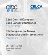 Registrujte se na Plicní konferenci 2026 (CELCC+DIDC),  26. - 28. 11. 2026 v Praze