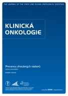 Vychází Supplementum Klinické onkologie věnovaný prevenci zhoubných nádorů 